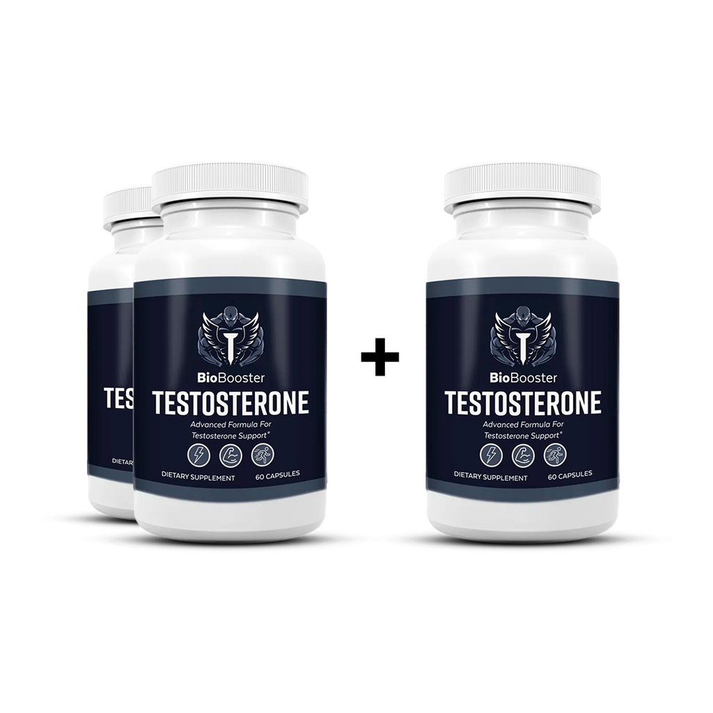 1-Recupere su fuerza masculina y la alegría de vivir nuevamente con Biobooster: ¡Energía, deseo y rendimiento en una sola fórmula!